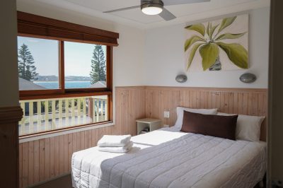 Kiama Harbour Cabins Master Bedroom